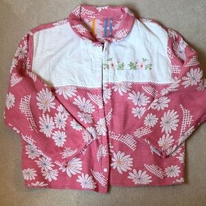 Handmade Flannel Styled Cardigan